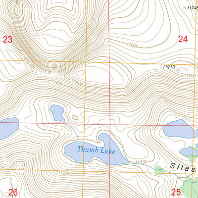 US Forest Service - Topo Cony Mountain, WY FSTopo Legacy digital map