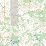 US Forest Service - Topo Cook Creek Reservoir, MT FSTopo Legacy digital map