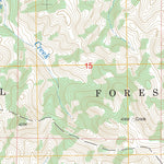 US Forest Service - Topo Cook Creek Reservoir, MT FSTopo Legacy digital map