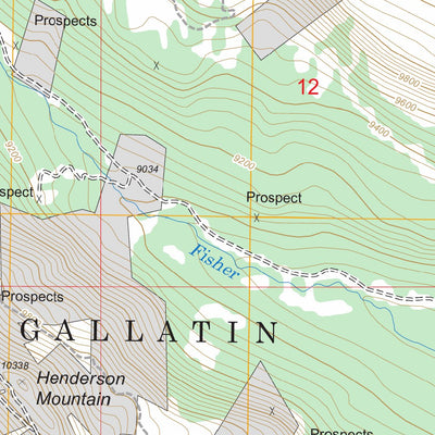 US Forest Service - Topo Cooke City, MT - WY FSTopo Legacy digital map