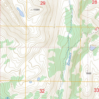 US Forest Service - Topo Cooke City, MT - WY FSTopo Legacy digital map