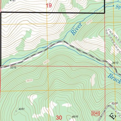 US Forest Service - Topo Cooke Mountain, WA FSTopo Legacy digital map