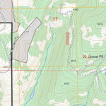 US Forest Service - Topo Cooke Mountain, WA FSTopo Legacy digital map