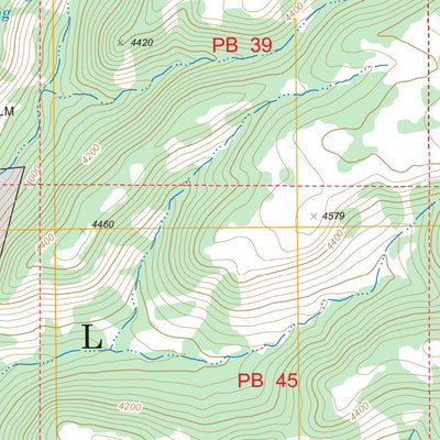 US Forest Service - Topo Cooks Mesa, AZ FSTopo Legacy digital map