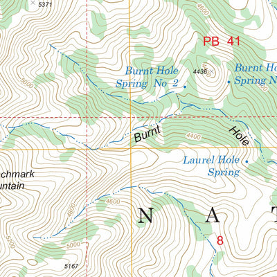 US Forest Service - Topo Cooks Mesa, AZ FSTopo Legacy digital map