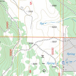 US Forest Service - Topo Cooks Mountain, OR FSTopo Legacy digital map