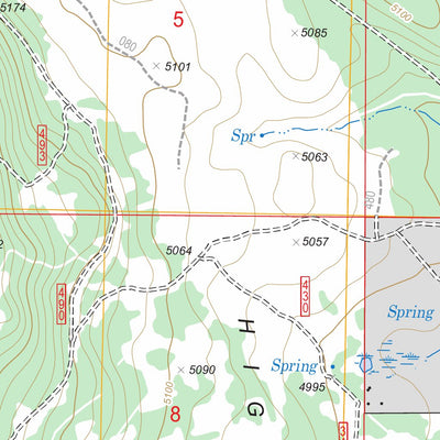 US Forest Service - Topo Cooks Mountain, OR FSTopo Legacy digital map