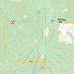 US Forest Service - Topo Coolwater Mountain, ID FSTopo Legacy digital map