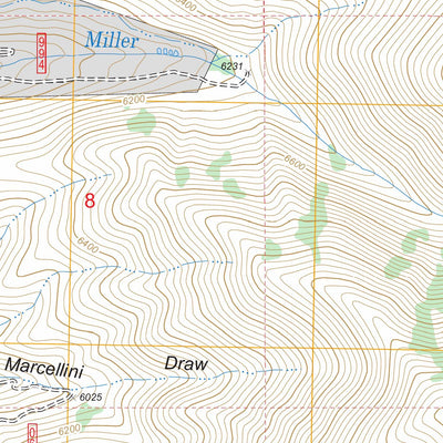 US Forest Service - Topo Coon Creek, NV FSTopo Legacy digital map
