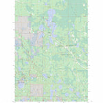 US Forest Service - Topo Coon Lake, MN FSTopo Legacy digital map