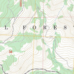 US Forest Service - Topo Cooper Mountain, WA FSTopo Legacy digital map