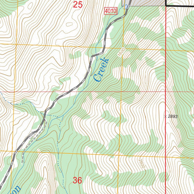 US Forest Service - Topo Cooper Mountain, WA FSTopo Legacy digital map