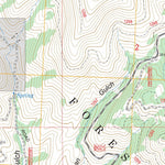 US Forest Service - Topo Cooper Ridge, WA FSTopo Legacy digital map