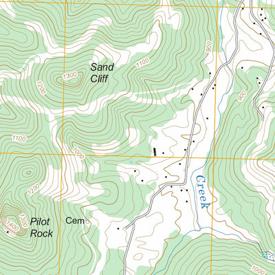 US Forest Service - Topo Coopersville, KY FSTopo Legacy digital map