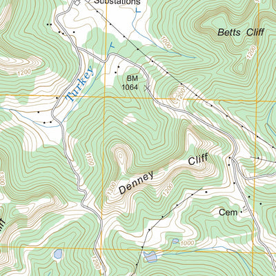 US Forest Service - Topo Coopersville, KY FSTopo Legacy digital map
