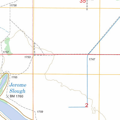 US Forest Service - Topo Copeland, ID FSTopo Legacy digital map