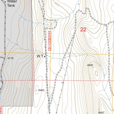 US Forest Service - Topo Copic, CA FSTopo Legacy digital map