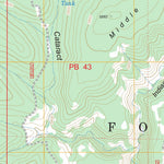 US Forest Service - Topo Copper Mountain, AZ FSTopo Legacy digital map