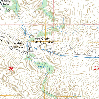 US Forest Service - Topo Copperplate Gulch, AZ FSTopo Legacy digital map