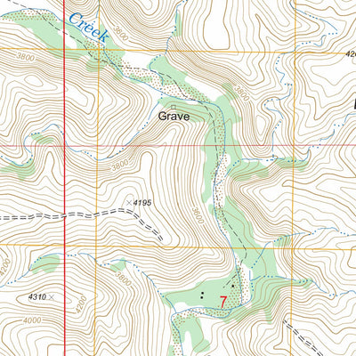 US Forest Service - Topo Copperplate Gulch, AZ FSTopo Legacy digital map