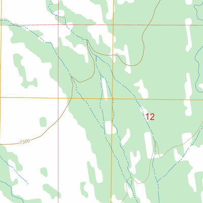 US Forest Service - Topo Cora, WY FSTopo Legacy digital map
