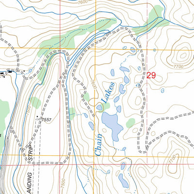 US Forest Service - Topo Cora, WY FSTopo Legacy digital map