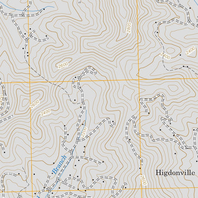 US Forest Service - Topo Corbin Knob, NC FSTopo Legacy digital map