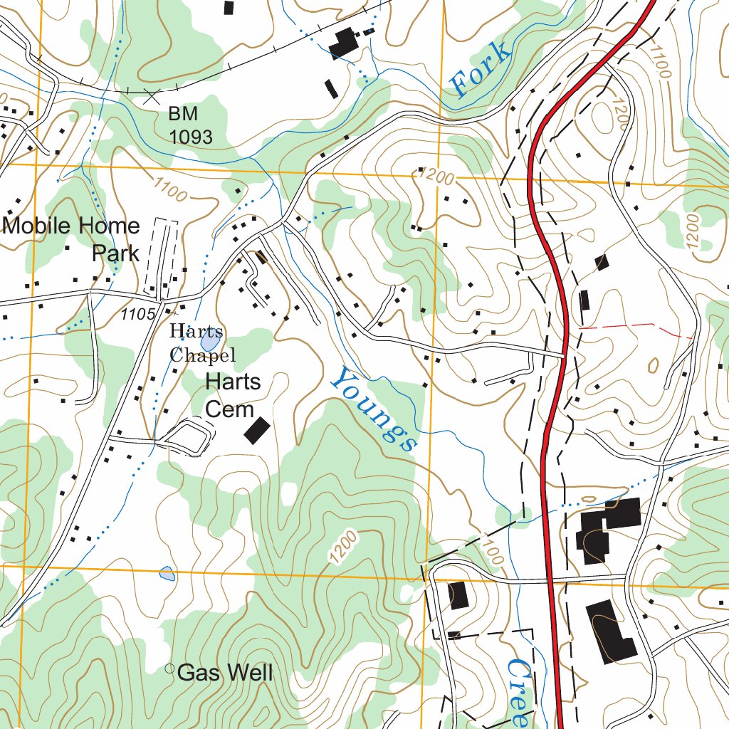 Corbin, KY FSTopo Legacy Map by US Forest Service - Topo | Avenza Maps