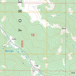 US Forest Service - Topo Corcoran Canyon, NV FSTopo Legacy digital map
