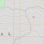 US Forest Service - Topo Corders Reservoir, CA FSTopo Legacy digital map