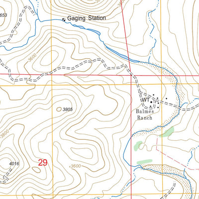 US Forest Service - Topo Cordes Junction, AZ FSTopo Legacy digital map