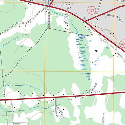 US Forest Service - Topo Cordesville, SC FSTopo Legacy digital map