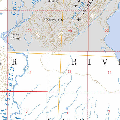 US Forest Service - Topo Cordova B-1, AK FSTopo Legacy digital map