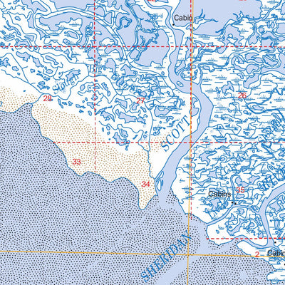 US Forest Service - Topo Cordova B-5, AK FSTopo Legacy digital map