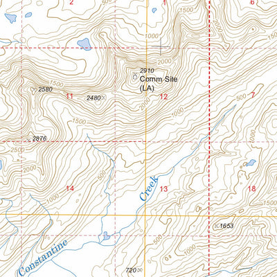 US Forest Service - Topo Cordova B-7, AK FSTopo Legacy digital map