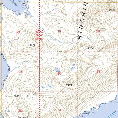 US Forest Service - Topo Cordova B-8, AK FSTopo Legacy digital map