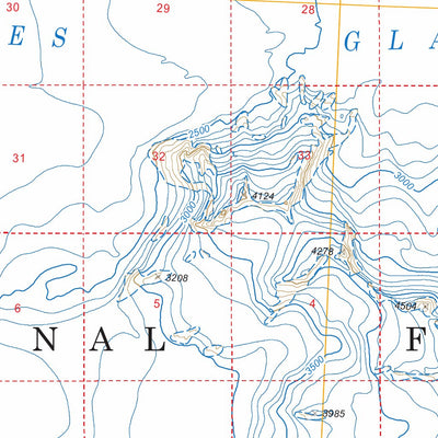 US Forest Service - Topo Cordova C-1, AK FSTopo Legacy digital map