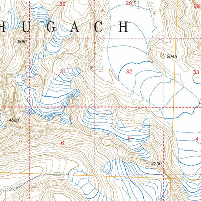 US Forest Service - Topo Cordova C-2, AK FSTopo Legacy digital map