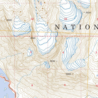 US Forest Service - Topo Cordova D-2, AK FSTopo Legacy digital map