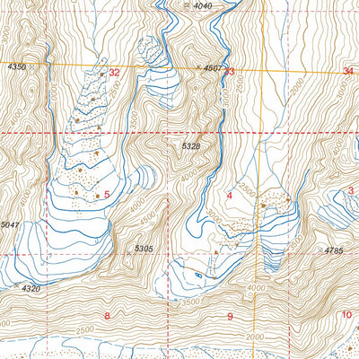 US Forest Service - Topo Cordova D-3, AK FSTopo Legacy digital map