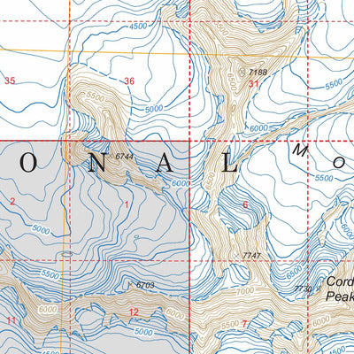 US Forest Service - Topo Cordova D-4, AK FSTopo Legacy digital map