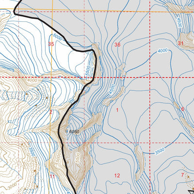 US Forest Service - Topo Cordova D-5, AK FSTopo Legacy digital map