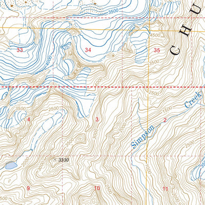 US Forest Service - Topo Cordova D-5, AK FSTopo Legacy digital map