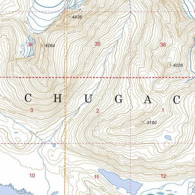 US Forest Service - Topo Cordova D-6, AK FSTopo Legacy digital map