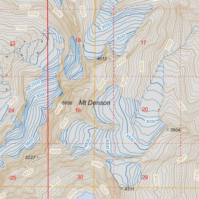 US Forest Service - Topo Cordova D-7, AK FSTopo Legacy digital map
