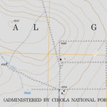 US Forest Service - Topo Corlena NW, TX FSTopo Legacy digital map