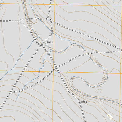 US Forest Service - Topo Corlena NW, TX FSTopo Legacy digital map