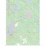 US Forest Service - Topo Corner Lake, MI FSTopo Legacy digital map