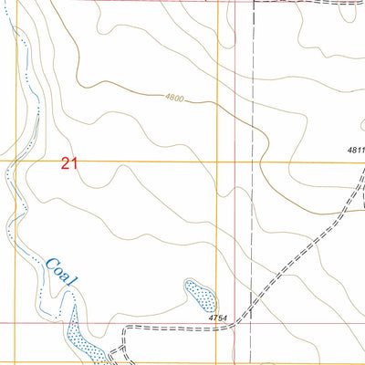 US Forest Service - Topo Cornish, CO FSTopo Legacy digital map