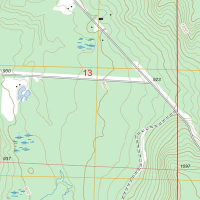 US Forest Service - Topo Cornucopia, WI FSTopo Legacy digital map